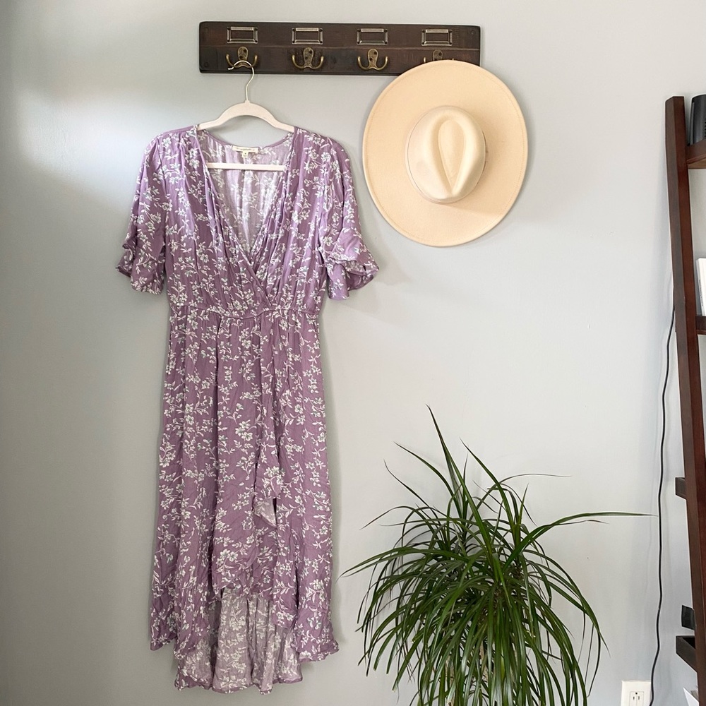 Magnolia Boutique Lilac Ruffle Dress